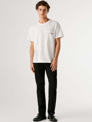 T-Shirt 'SOMER' Pepe Jeans en blanc