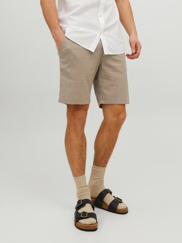 JACK & JONES Regular Chino 'Dave' in Beige: voorkant