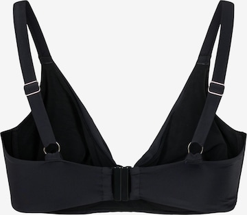 Swim by Zizzi Bralette Bikini Top 'Nathalie' in Black