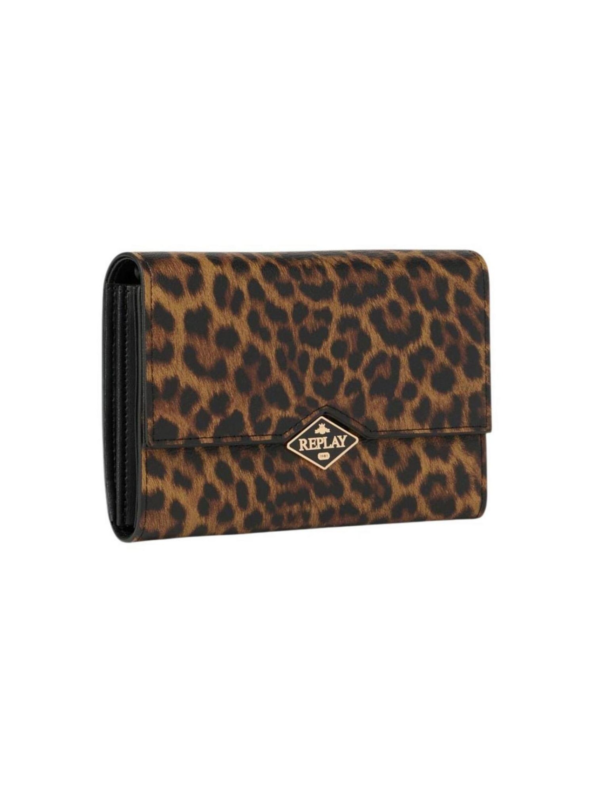 Portamonete 'FW5377.001.A0514G' di REPLAY in marrone
