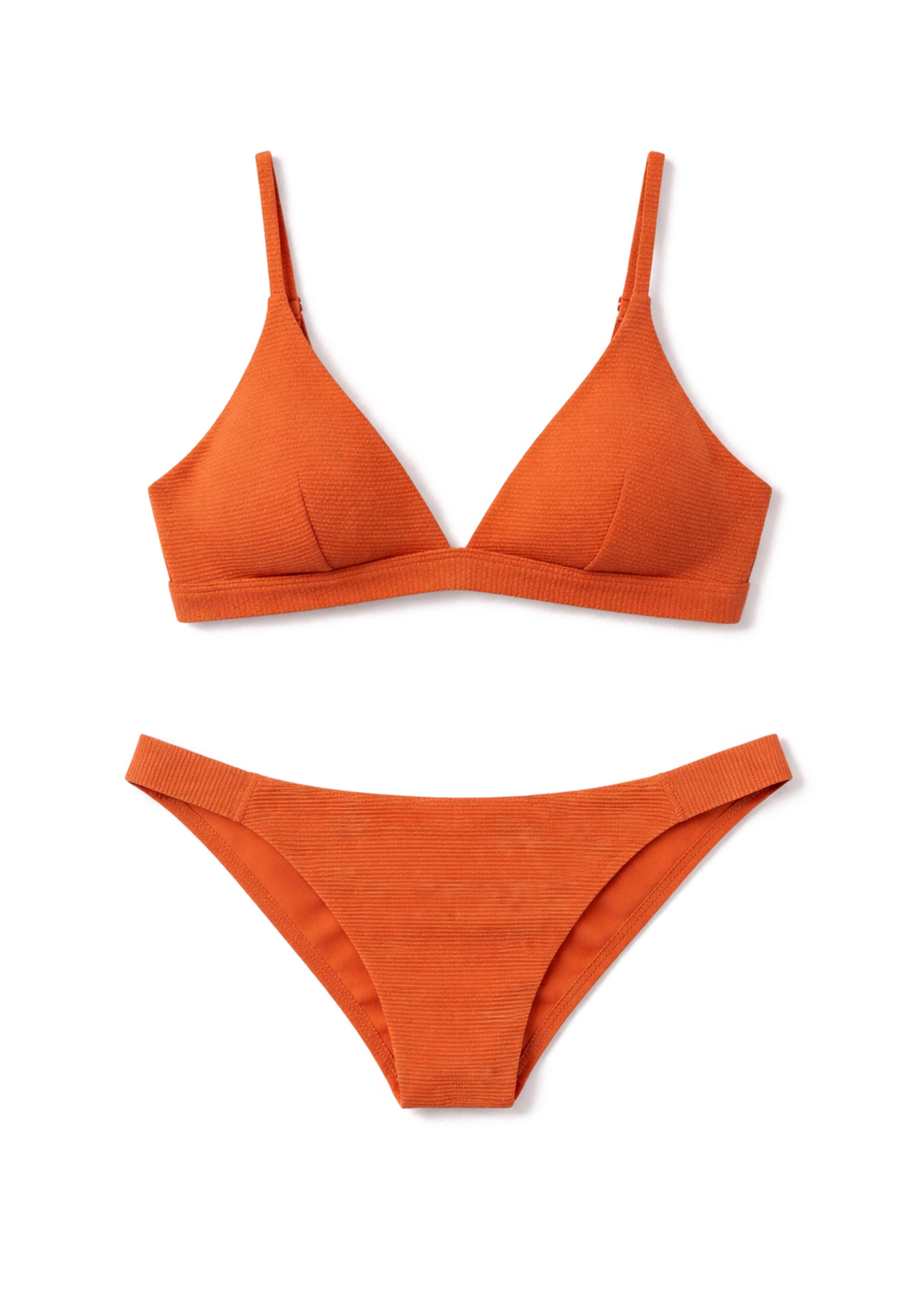 Gisela Triangel Bikini in Oranje: voorkant
