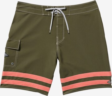 Boardshorts 'Burleigh Original Pro 18.5' BILLABONG en vert : devant