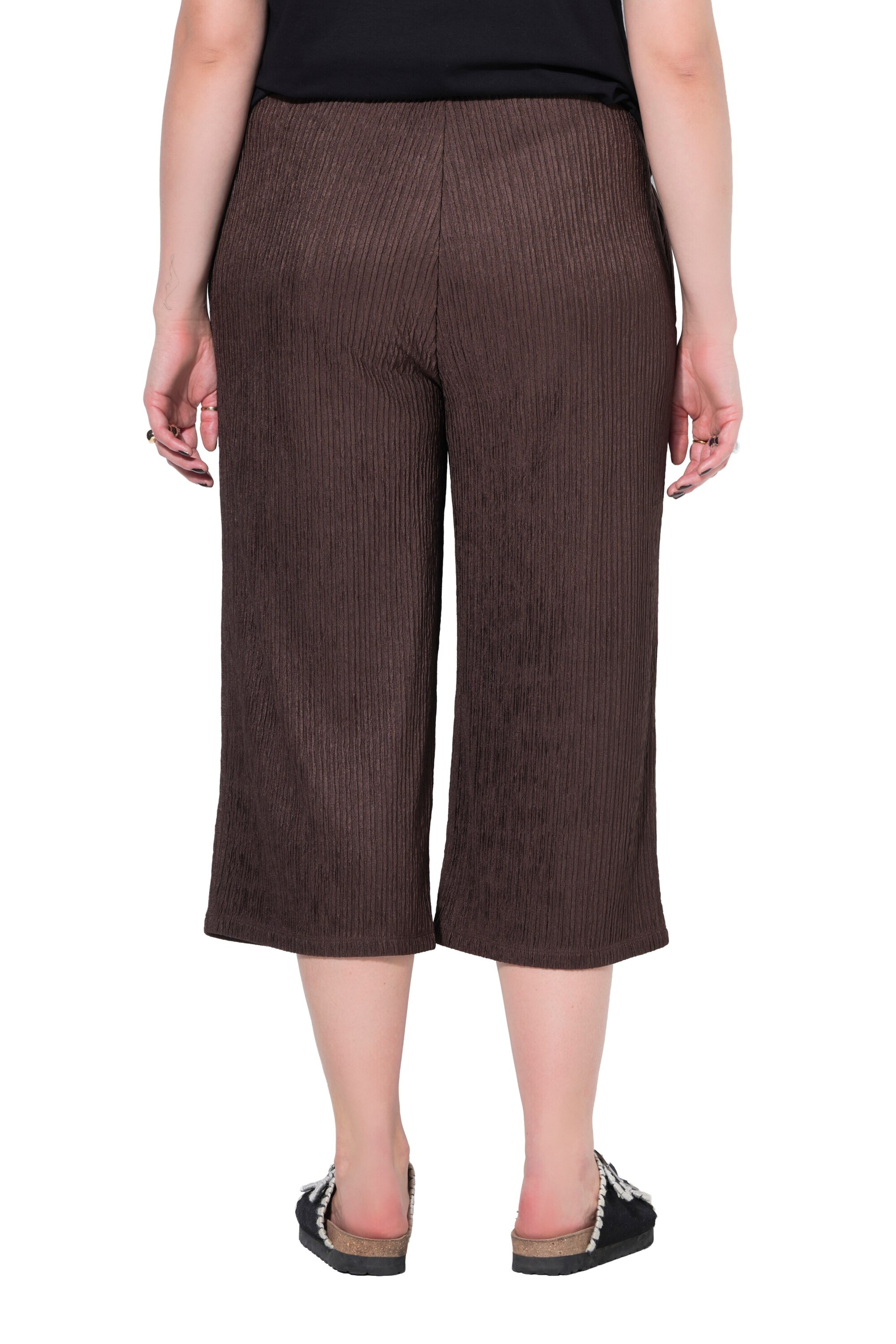 Studio Untold Wide leg Broek in Bruin