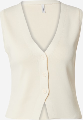ONLY Вязаная жилетка 'ONLALICE' в Бежевый: спереди