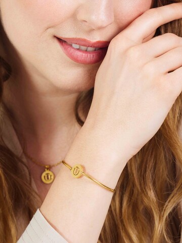 Lucardi Bracelet in Gold: front