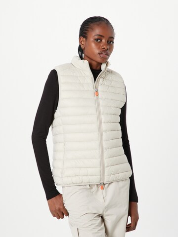 SAVE THE DUCK Vest 'CHARLOTTE' in Beige: front