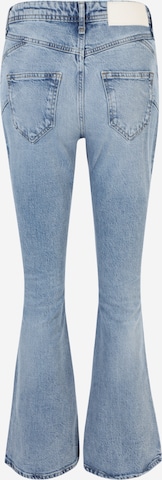River Island Petite Flared Jeans in Blauw