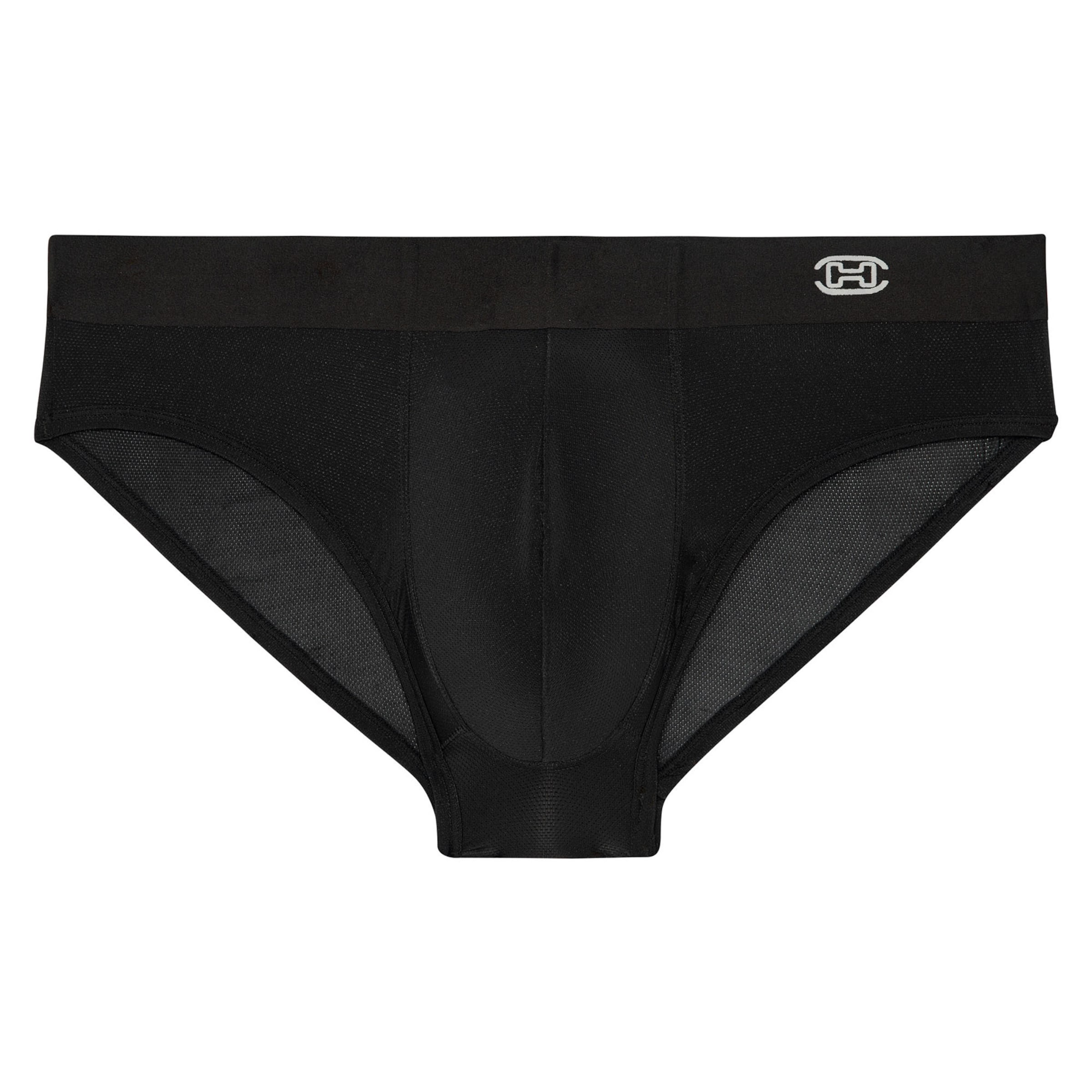 HOM Slip in Black: front