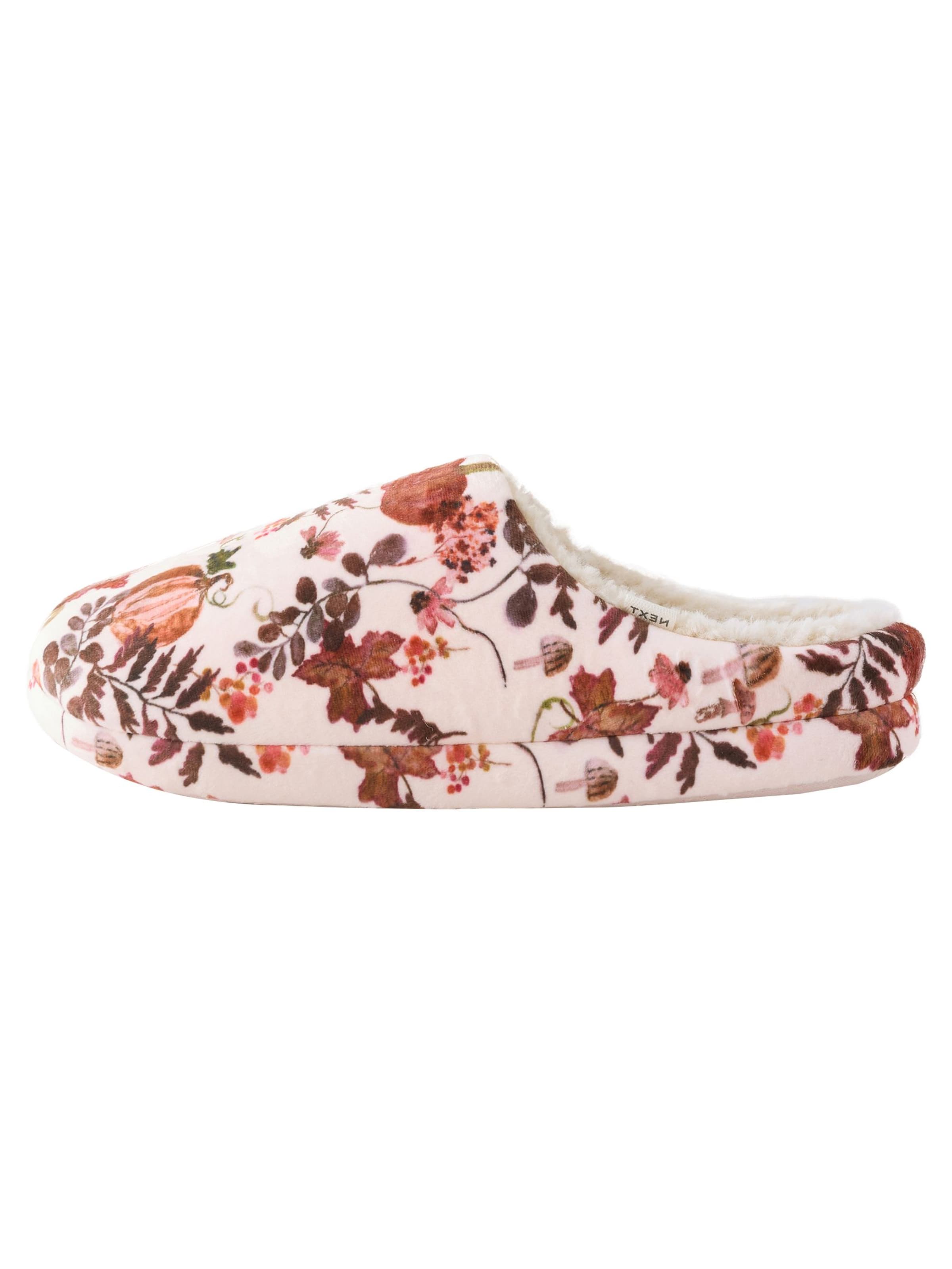 Next Hausschuh in Pink: Vorderseite