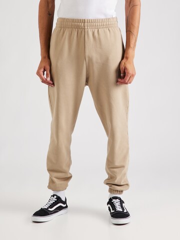 REPLAY Tapered Broek in Beige: voorkant