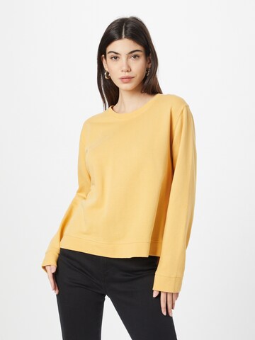 s.Oliver - Sweatshirt em amarelo: frente