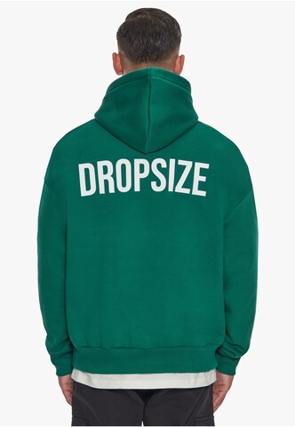 Sweat-shirt Dropsize en vert : devant