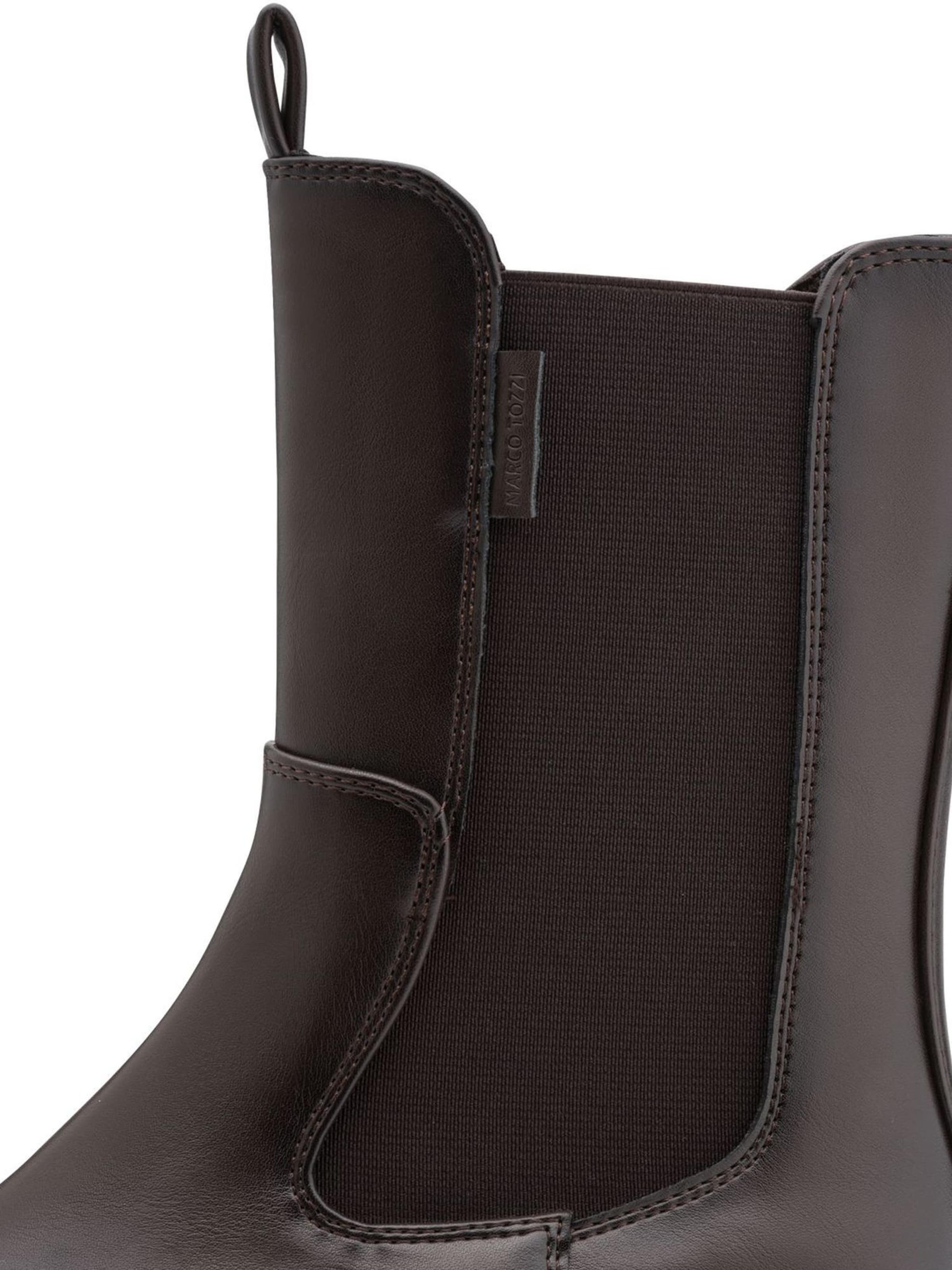 MARCO TOZZI Chelsea boots in Bruin