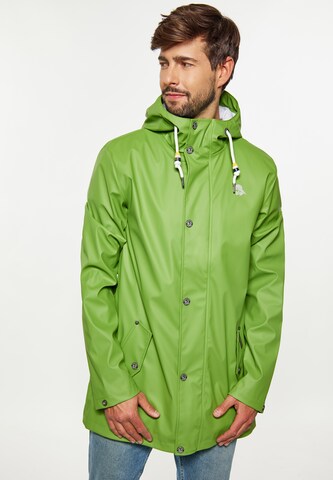 Schmuddelwedda Weatherproof jacket in Green: front