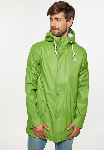 Schmuddelwedda Funkcionalna jakna | zelena barva: sprednja stran