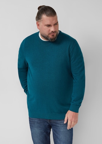 s.Oliver Свитер в Синий: спереди