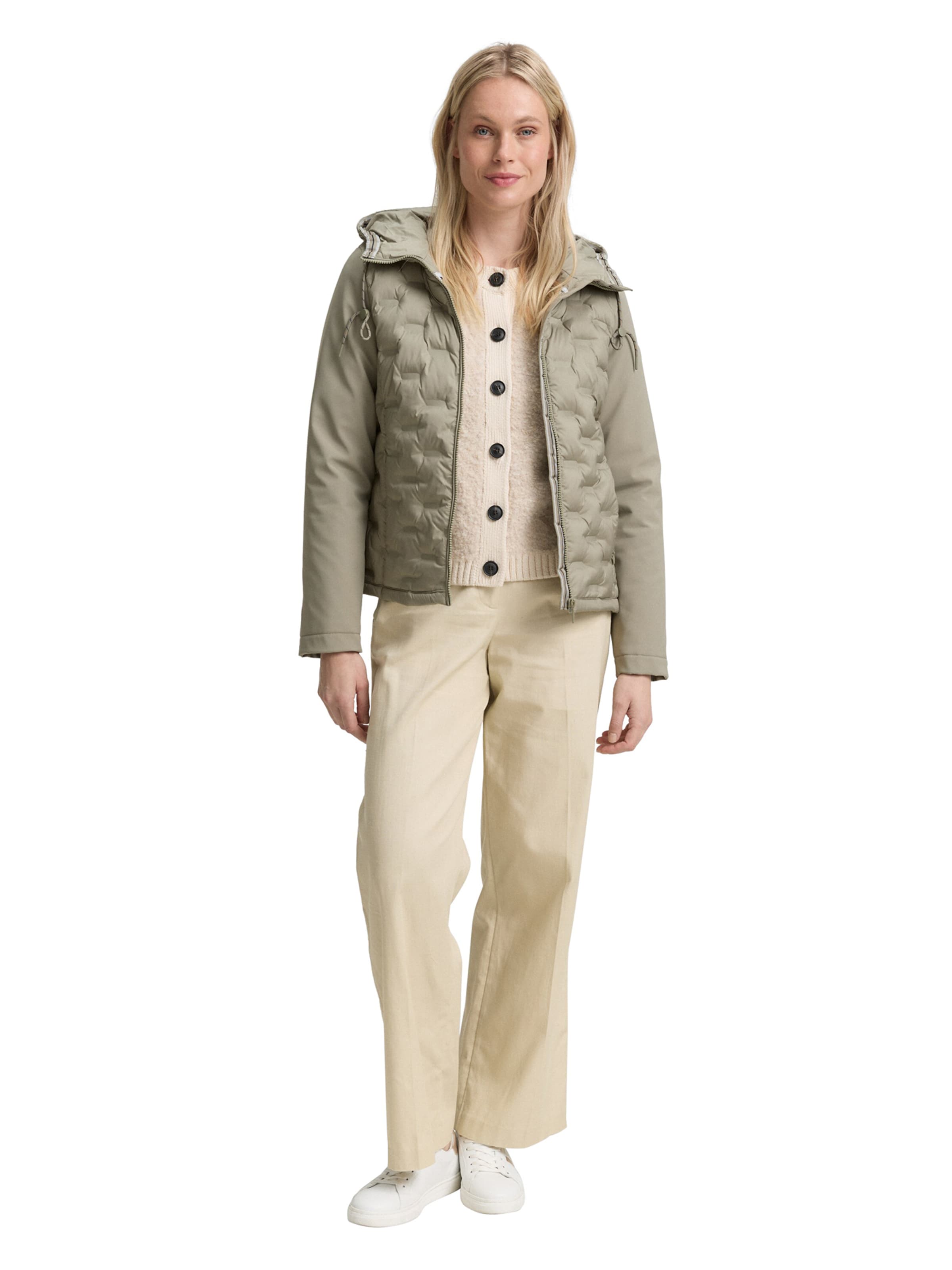 TOM TAILOR Övergångsjacka i grön