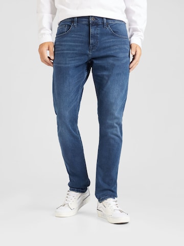 Slimfit Jeans 'Rick' de la QS pe albastru: față