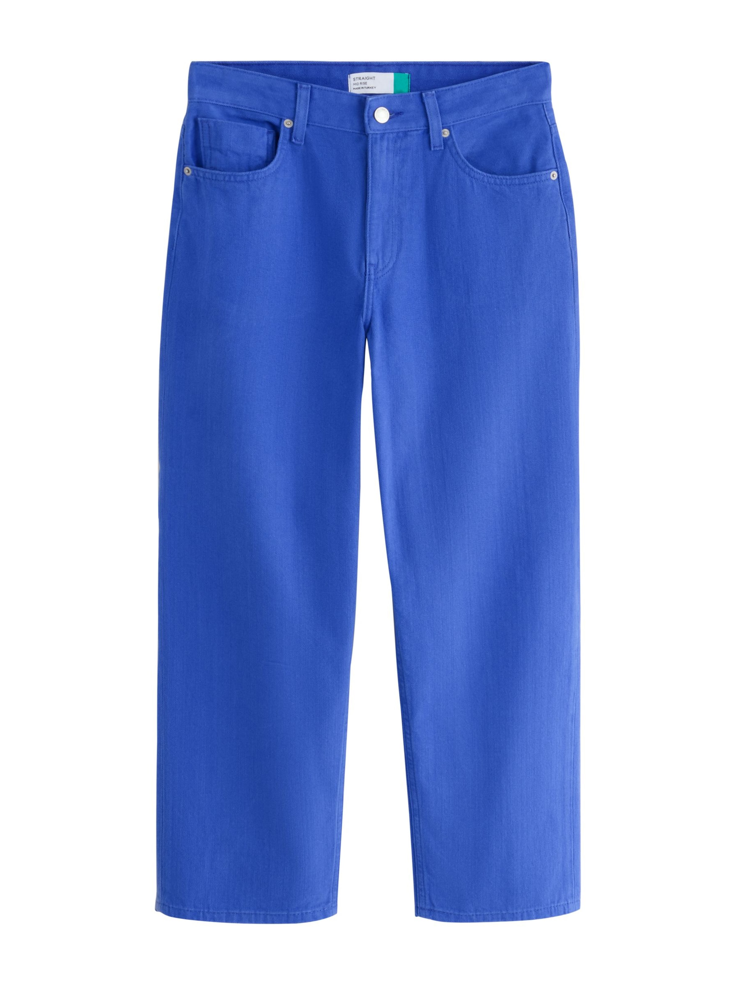 Next Regular Jeans i blå: framsida