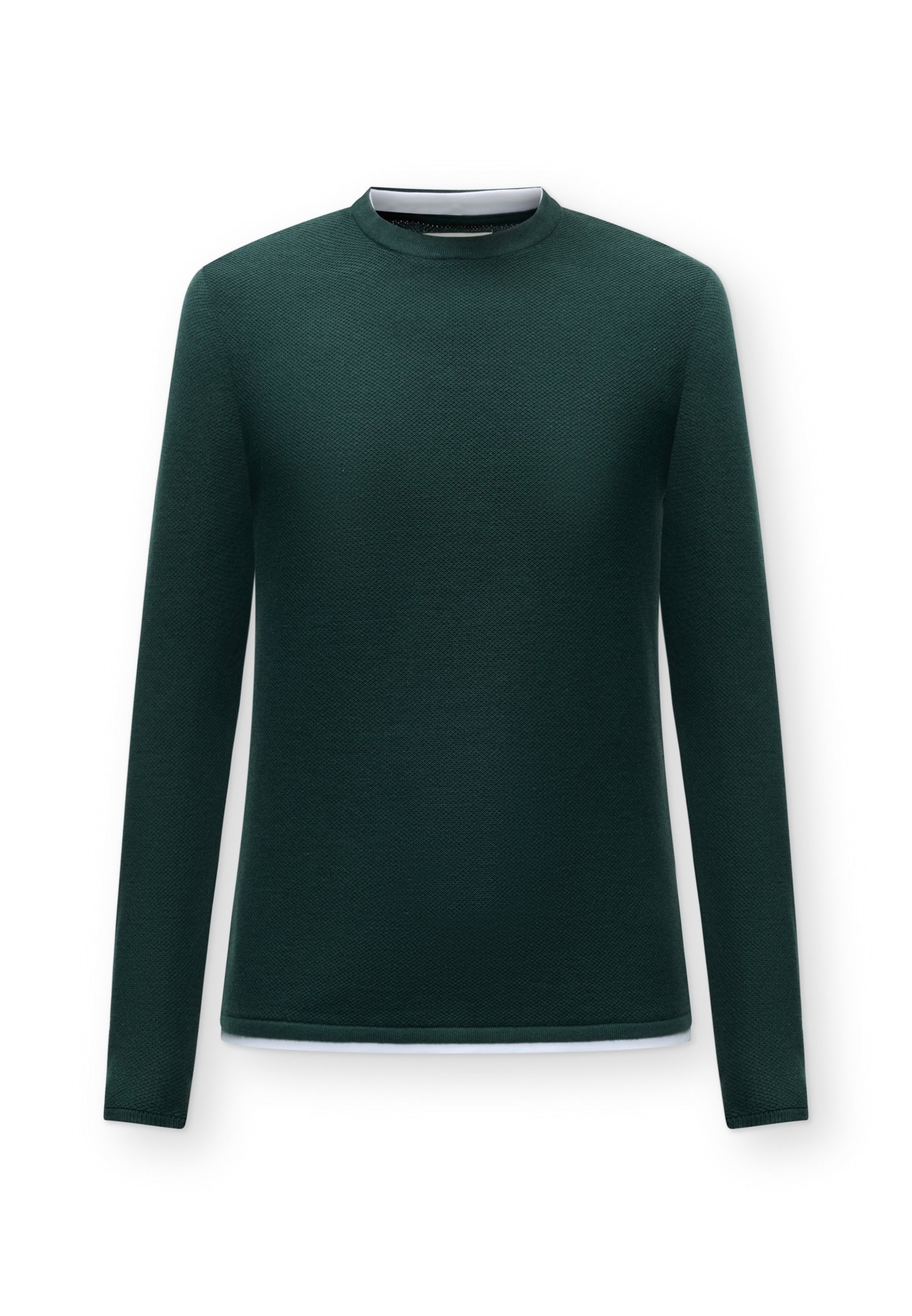 JACK & JONES Sweater 'JORFREDERIKSBERG' in Green: front