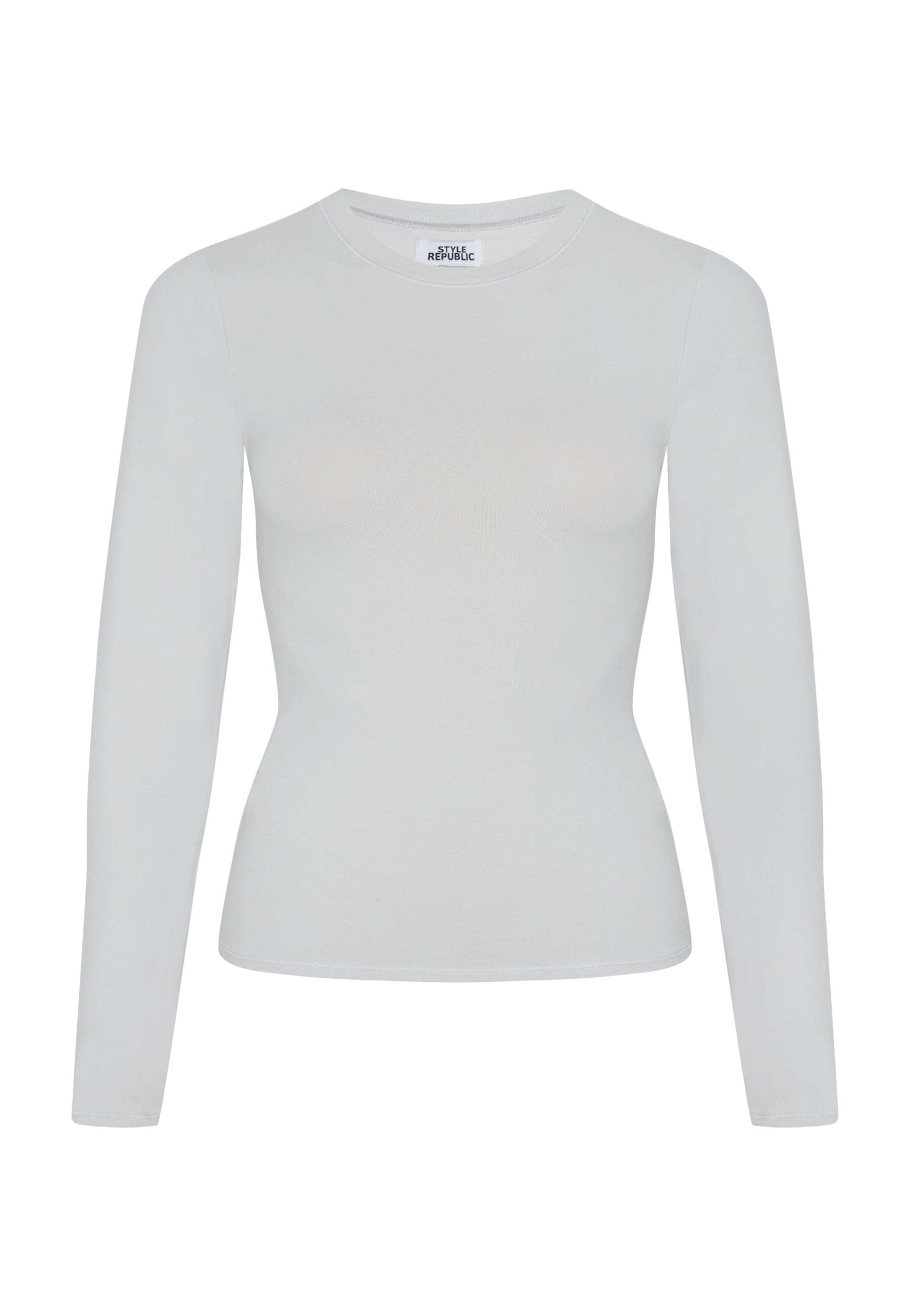 T-shirt Style Republic en gris : devant