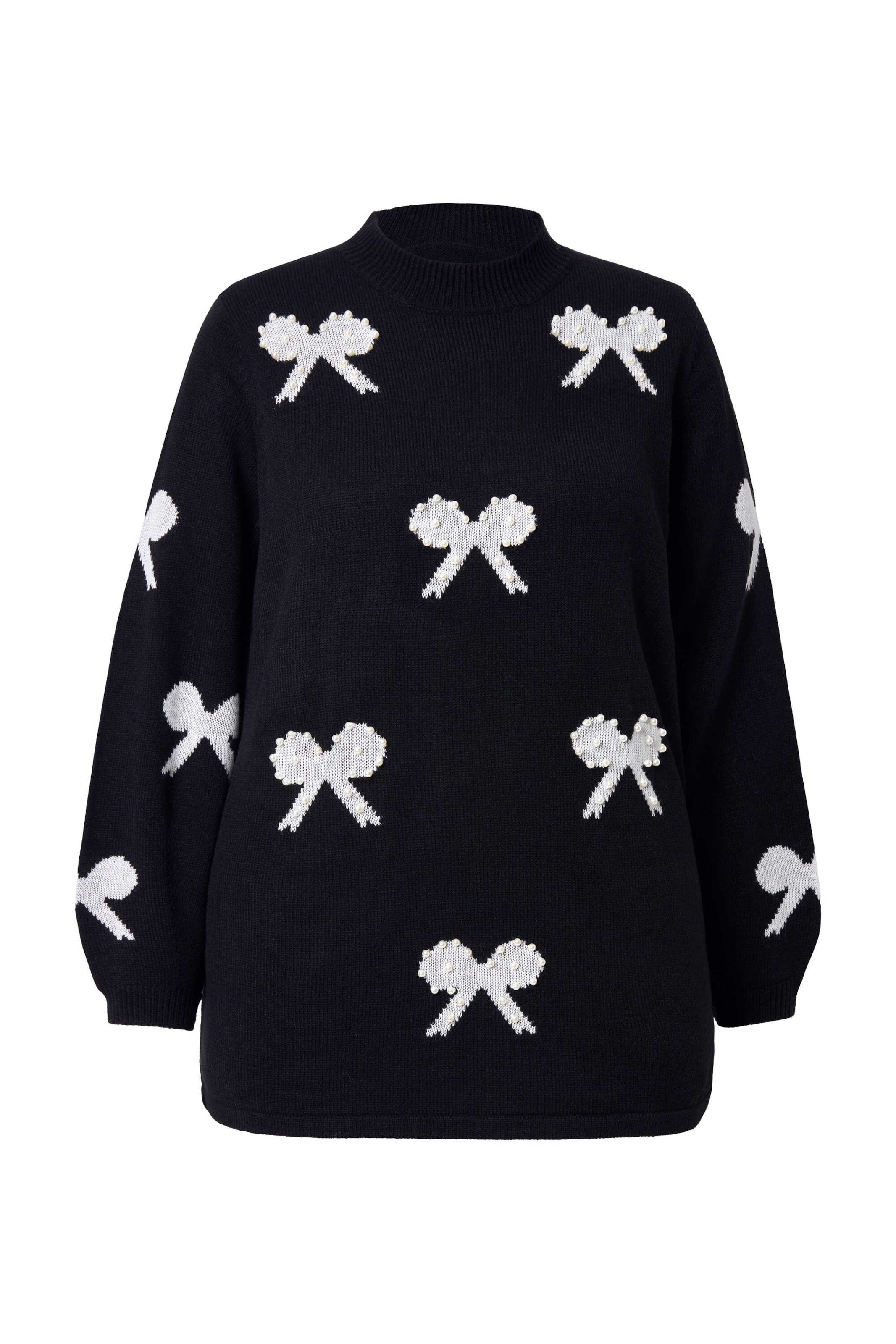 MIAMODA Trui in Zwart: voorkant