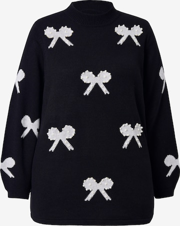 MIAMODA Trui in Zwart: voorkant
