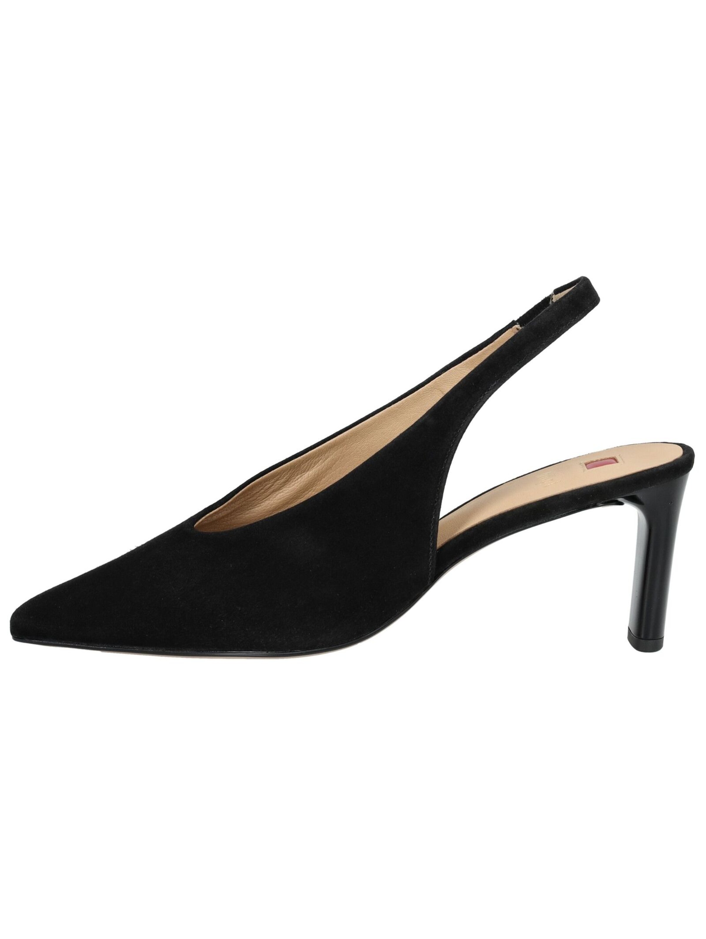 Décolleté sling di Högl in nero