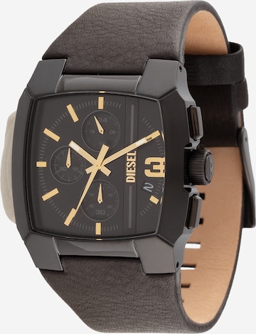 DIESEL - Reloj analógico 'CLIFFHANGER' en negro: frente