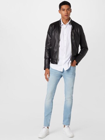 STRELLSON Slim fit Overhemd 'Siro2' in Wit