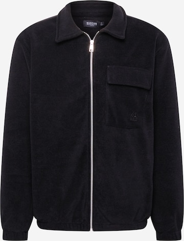 BURTON MENSWEAR LONDON Демисезонная куртка в Черный: спереди