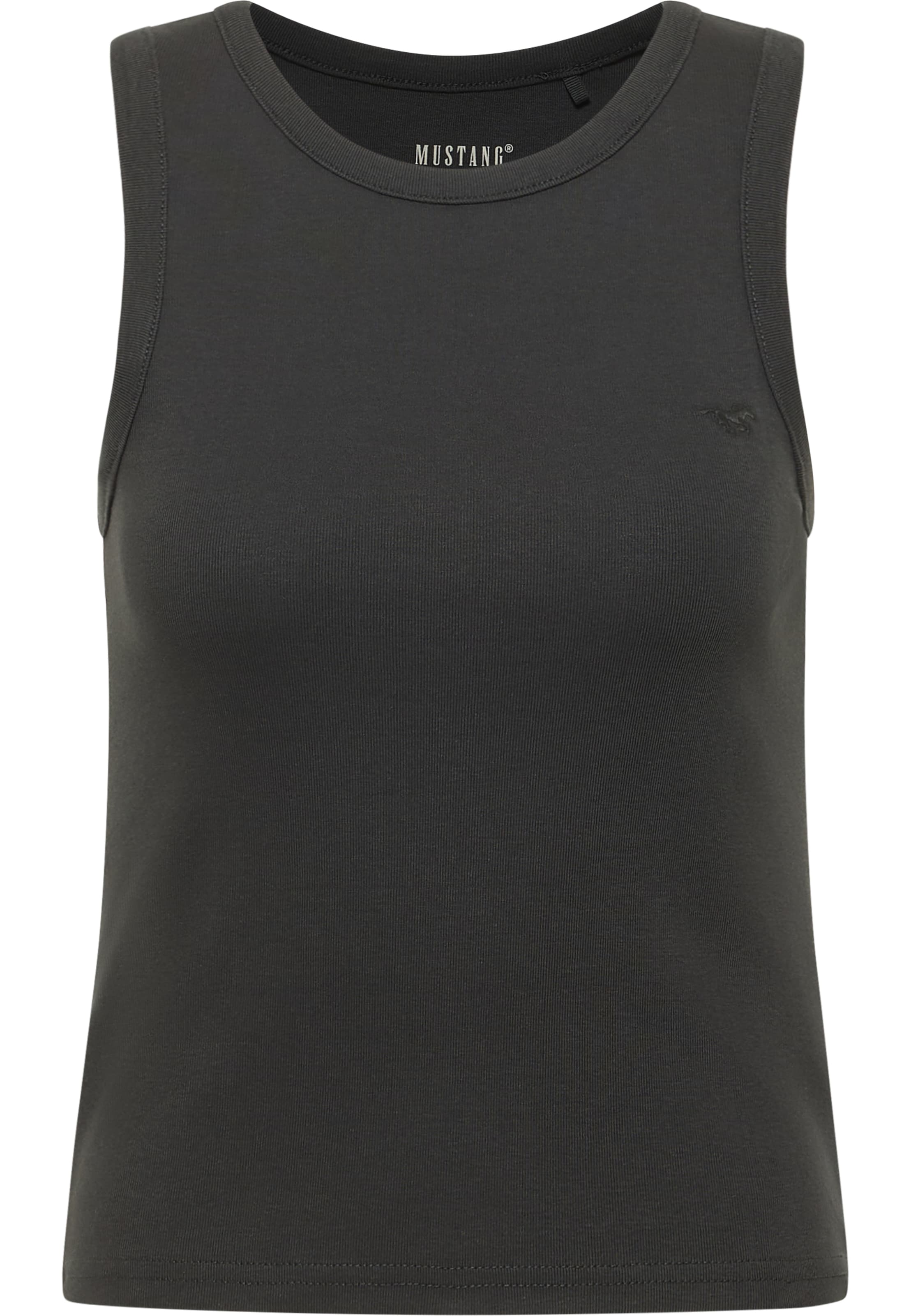 MUSTANG Shirt ' Style Adena ' in Schwarz: Vorderseite