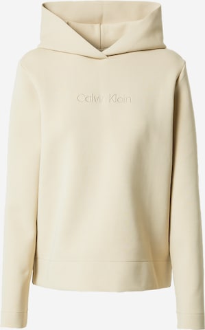 Calvin Klein Tréning póló - bézs: elől