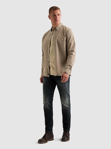 PME Legend Regular Fit Skjorte 'American Classic shirt' i beige