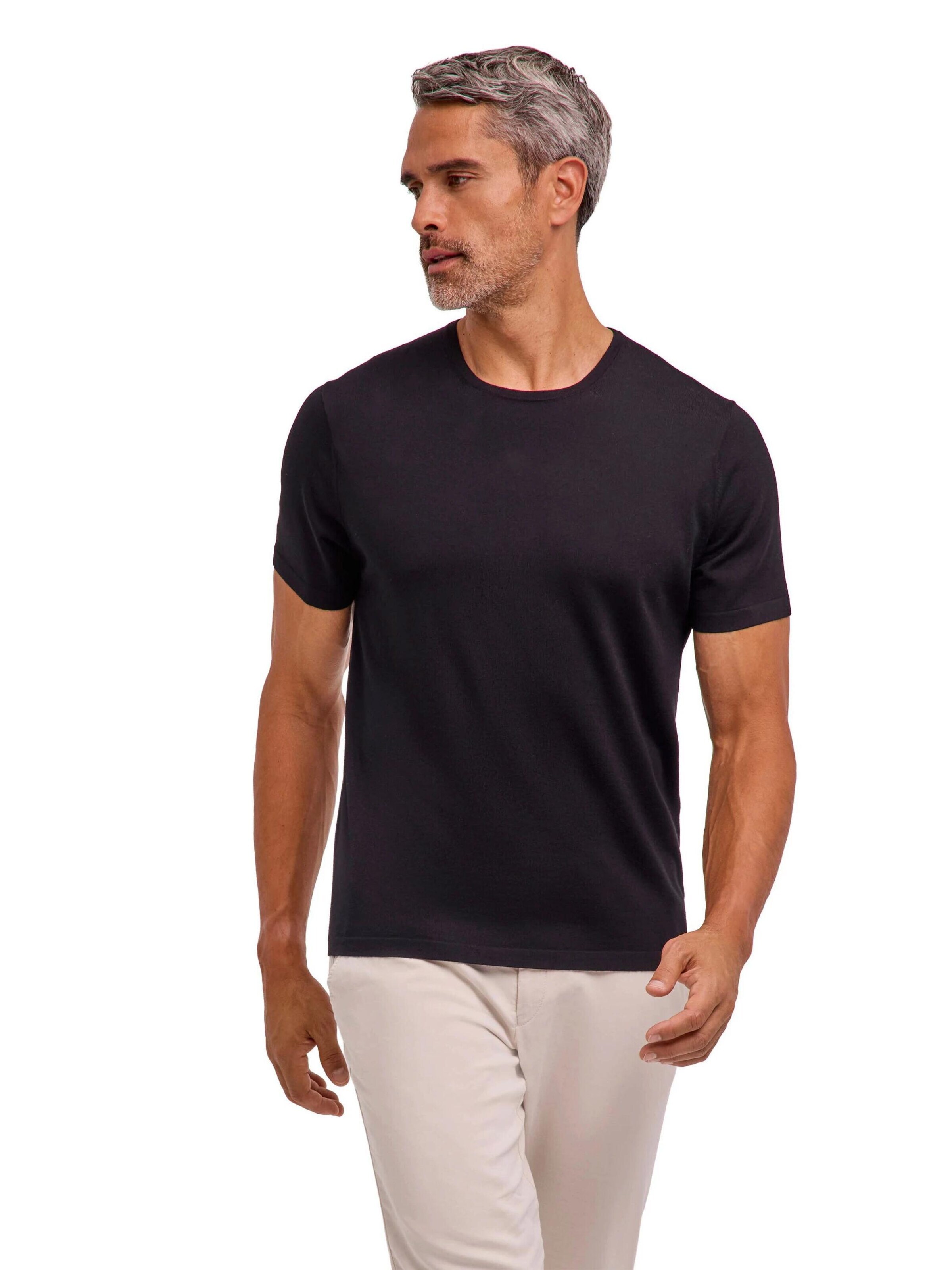 FALKE Shirt 'Ultrafine Merino' in Black: front
