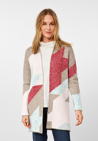 CECIL Knit Cardigan in Mixed colors: front