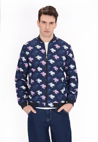 MO Tussenjas 'Outwear' in Blauw: voorkant