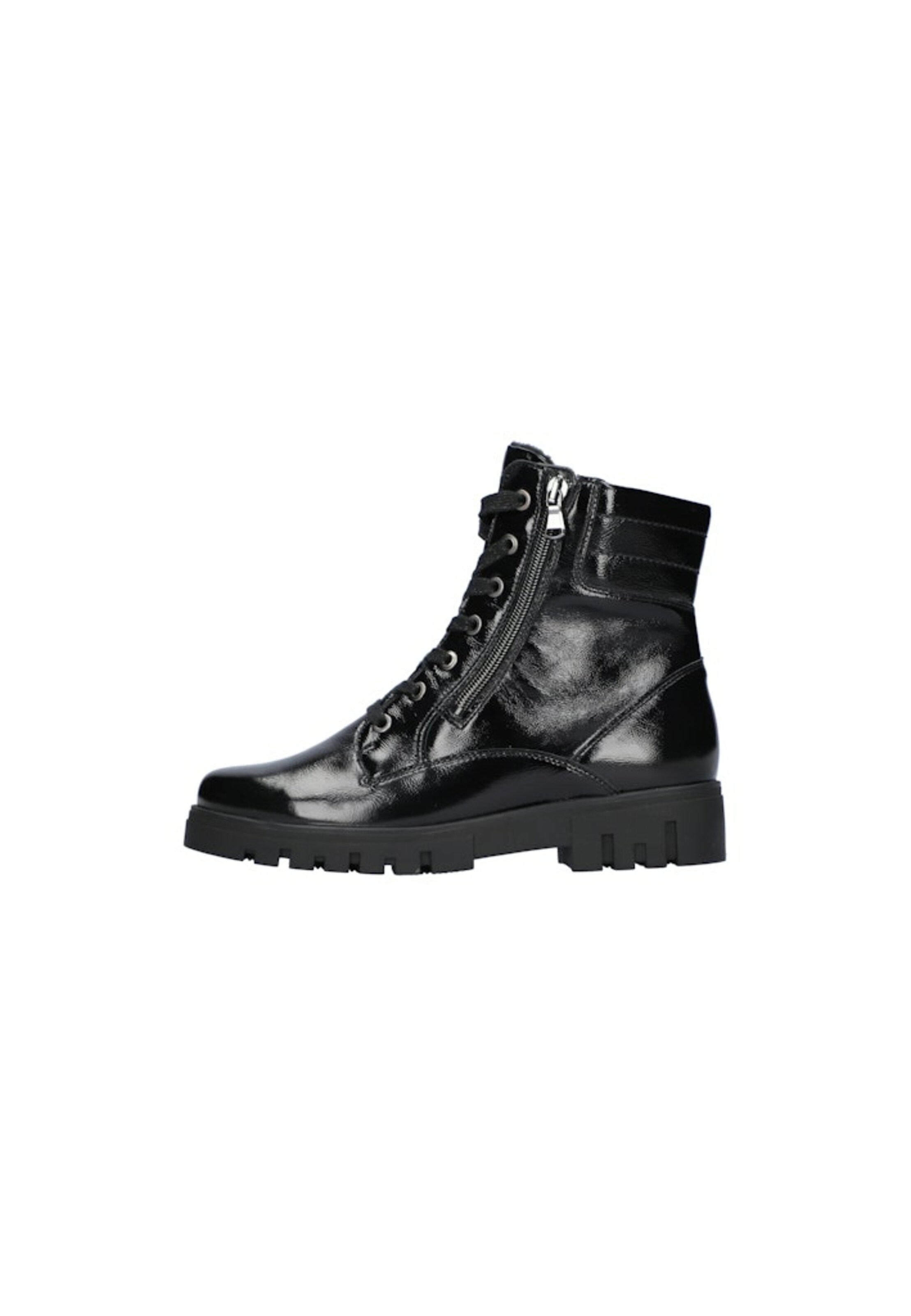 WALDLÄUFER Schnürstiefelette in Schwarz