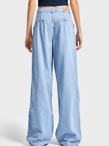IT'S BASIC Regular Jeans 'Straight High Rise Jeans' in Blue