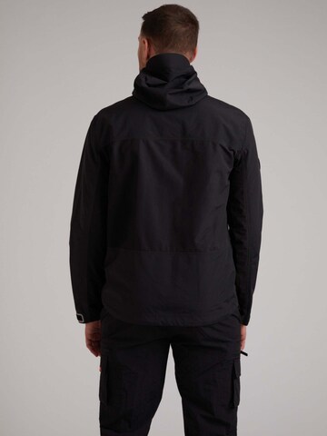 JACK1T Weatherproof jacket 'Krypton' in Black
