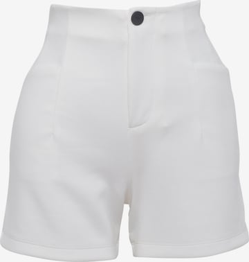 Pantalon ' Lein ' FRESHLIONS en blanc : devant