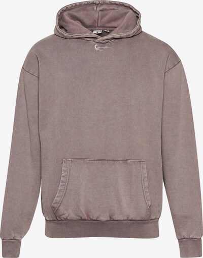 Karl Kani Sweat-shirt en taupe / blanc, Vue avec produit