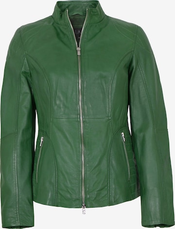 Jilani Between-season jacket 'Zinnia' in Green: front