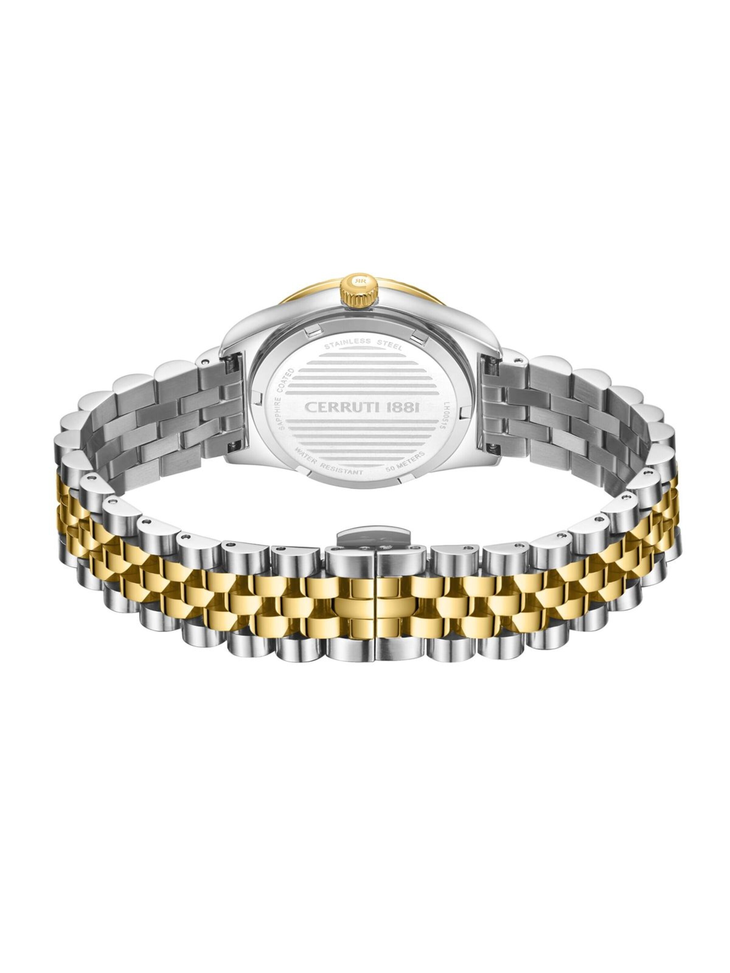 CERRUTI 1881 Analoguhr 'Date watch Cerruti Watch Baccio'‌‌‌‌‌ in Silber