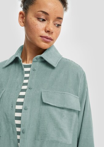 QS Bluse in Grün