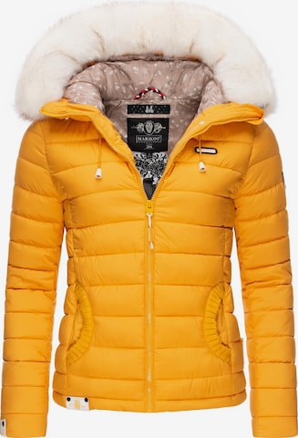 Veste d’hiver 'Nasriin' MARIKOO en jaune : devant