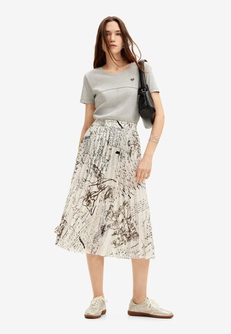 Desigual - Falda en blanco