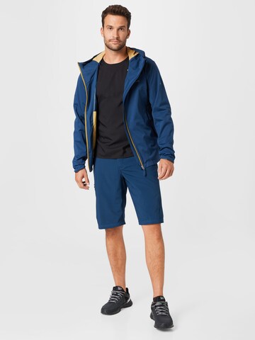Regular Pantalon outdoor 'Ledro' VAUDE en bleu