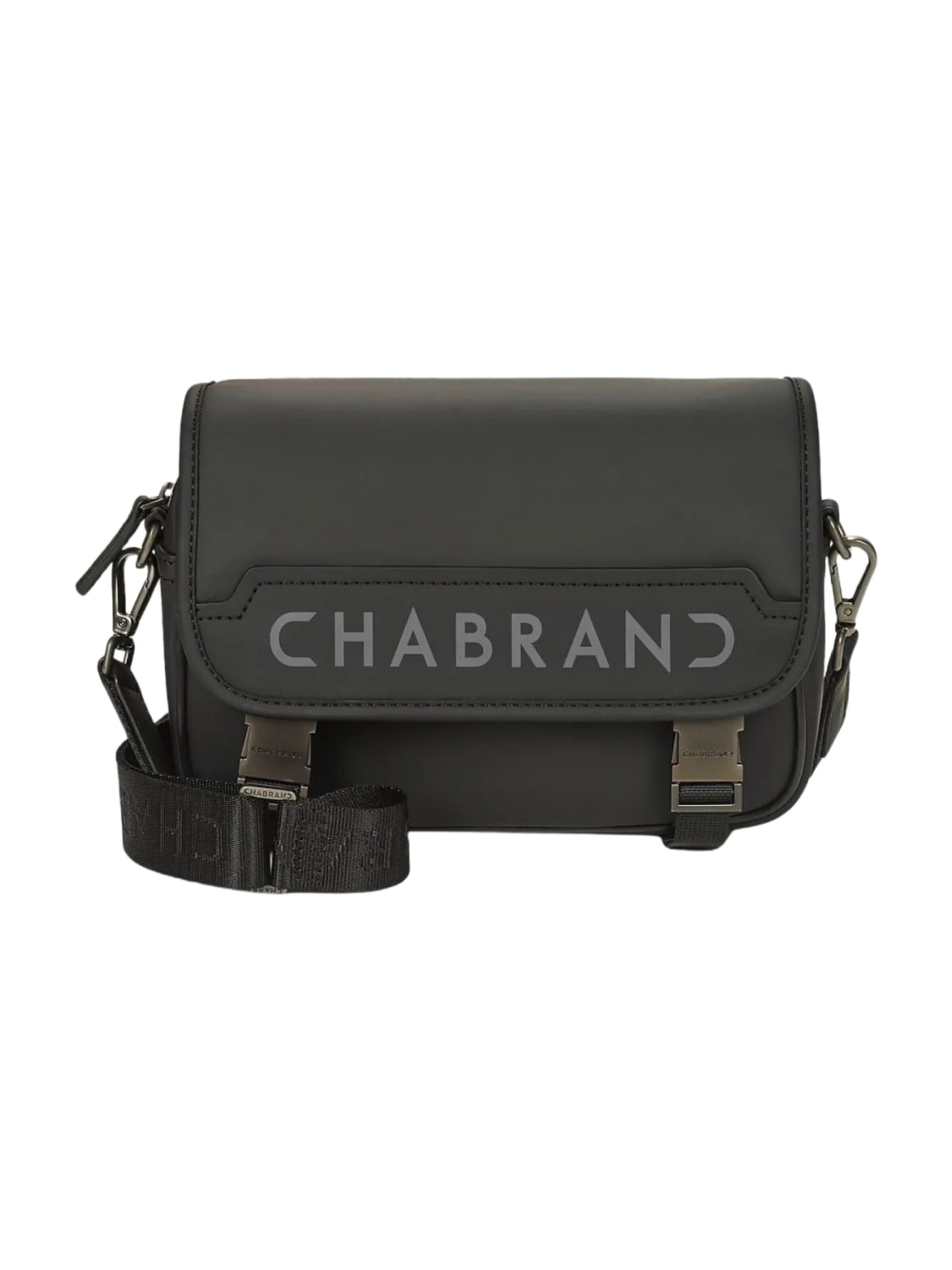 Borsa messenger 'Chabrand Sacoche zippée Touch Bis Noir' di Chabrand in nero: frontale
