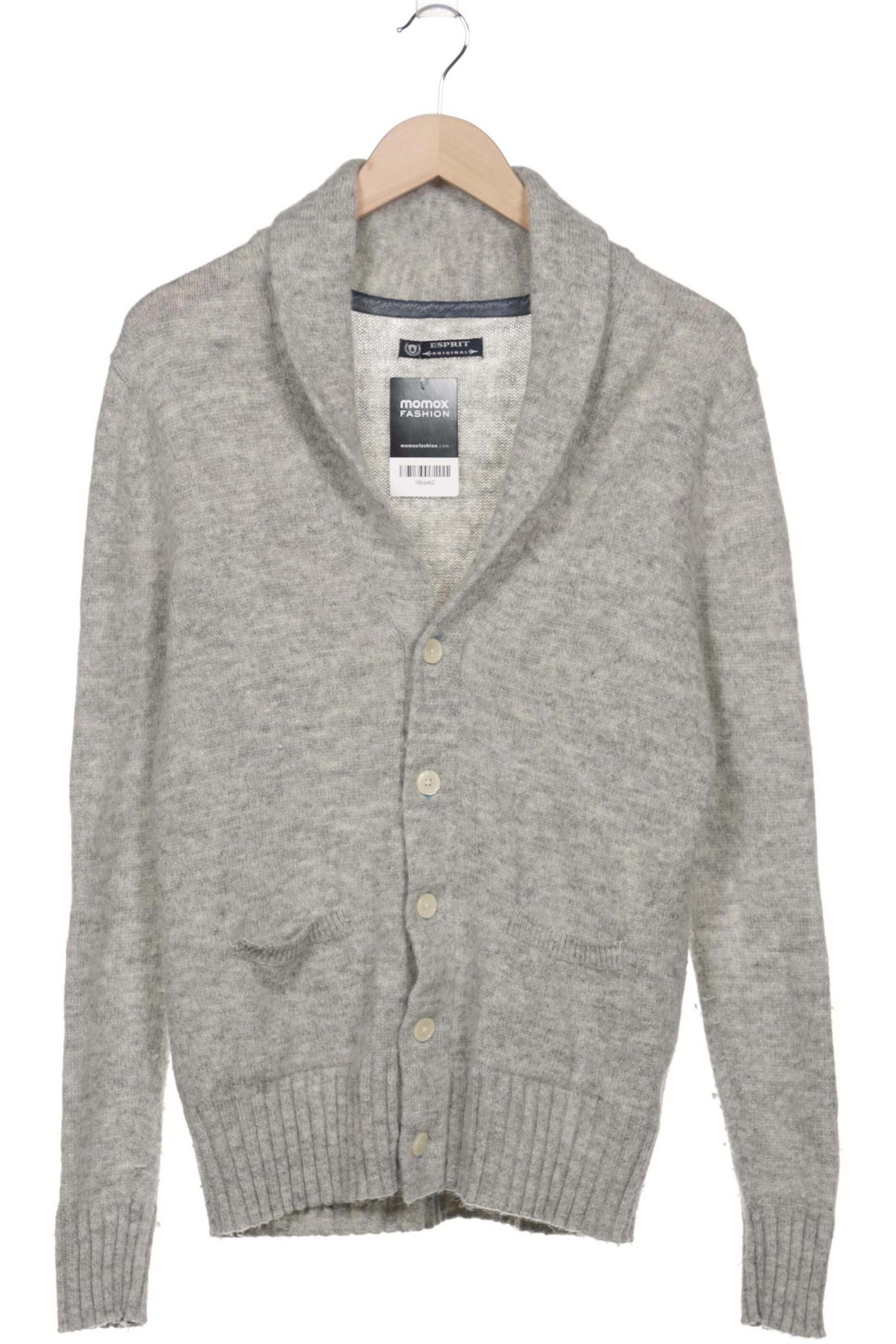 ESPRIT Strickjacke L in Grau ABOUT YOU